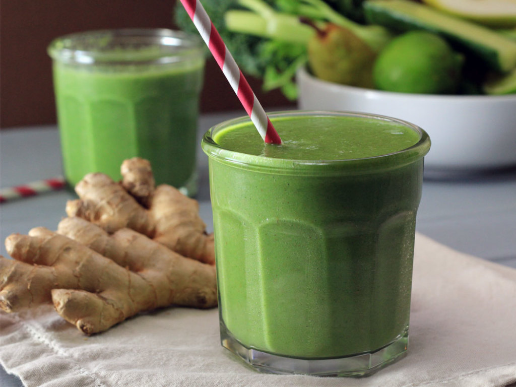 Green Ginger Smoothie Mysagegourmet